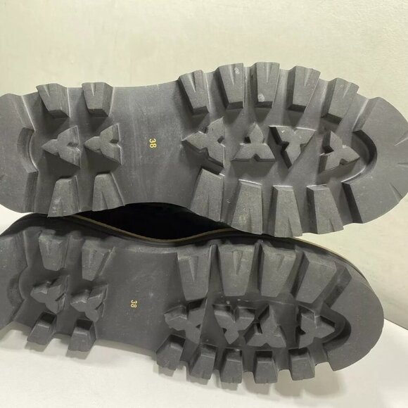 NEW DIBA TRUE Dubliner Chelsea Boot Size 7.5 Round Toe Platform Pull-On Suede - Picture 5 of 10